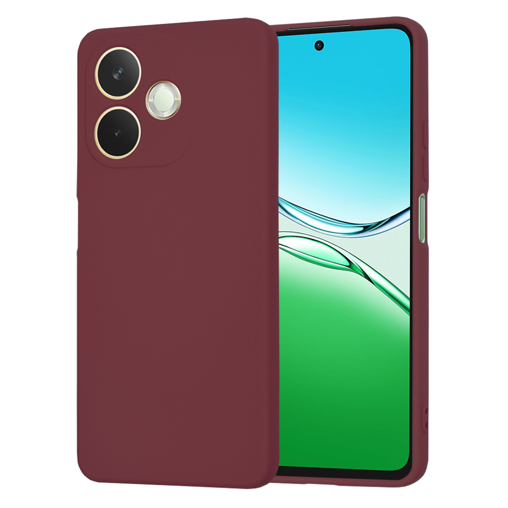 Techsuit - SoftFlex obal pre Oppo A5 Pro 4G / A5 Pro 5G - slivkový červený KF2348657