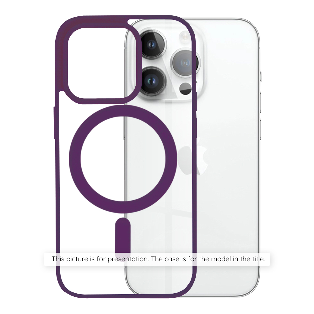 Techsuit - MagSafe Pro kryt pre iPhone 17 - fialový KF2348887