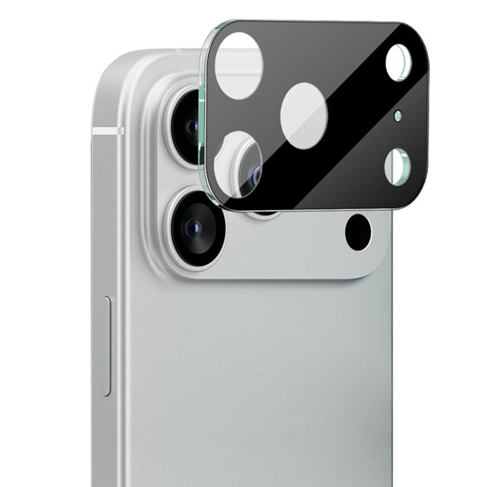 Techsuit - Full Camera Glass ochranné sklo na objektív pre iPhone 17 Pro - čierne KF2348997