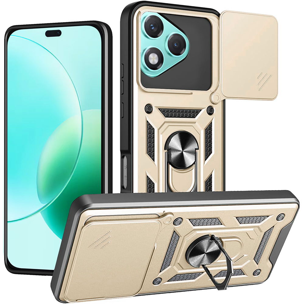 Techsuit - CamShield Series kryt pre Honor 400 Lite - zlatý KF2352889