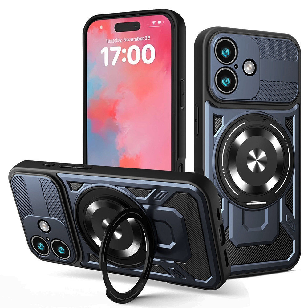 Techsuit - RuggedCam kryt pre iPhone 17 - modrý KF2353018