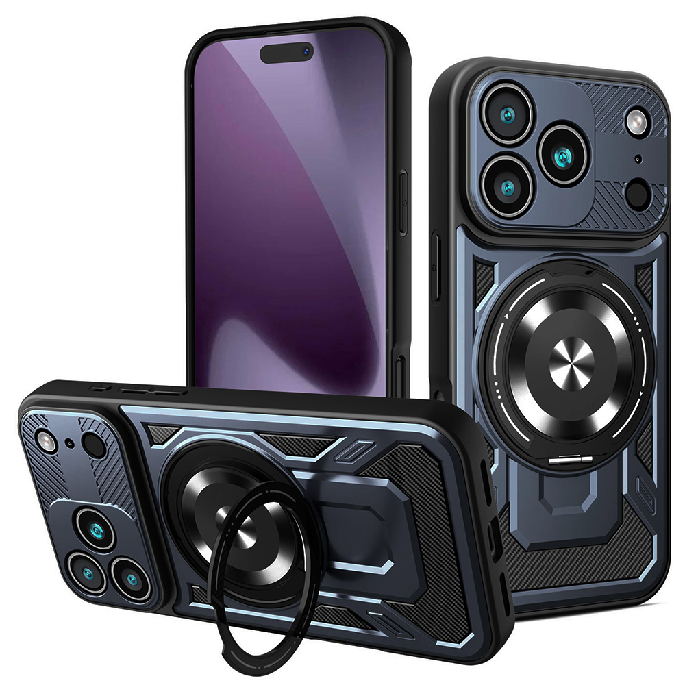 Techsuit - RuggedCam kryt pre iPhone 17 Pro - modrý KF2353022