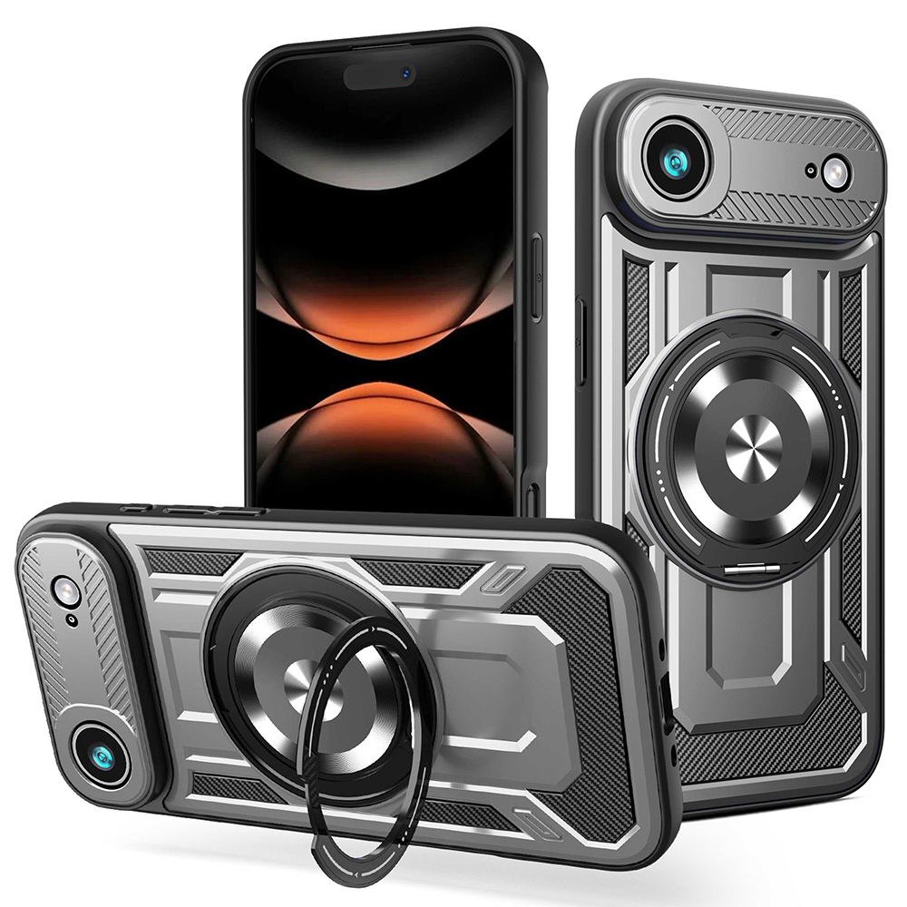 Techsuit - RuggedCam kryt pre iPhone 17 Air - sivý KF2353031