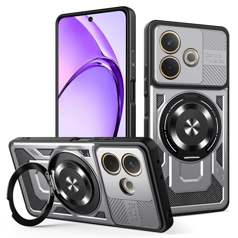 Techsuit - RuggedCam kryt pre Oppo A5 Pro 4G / A5 Pro 5G - sivý KF2353039