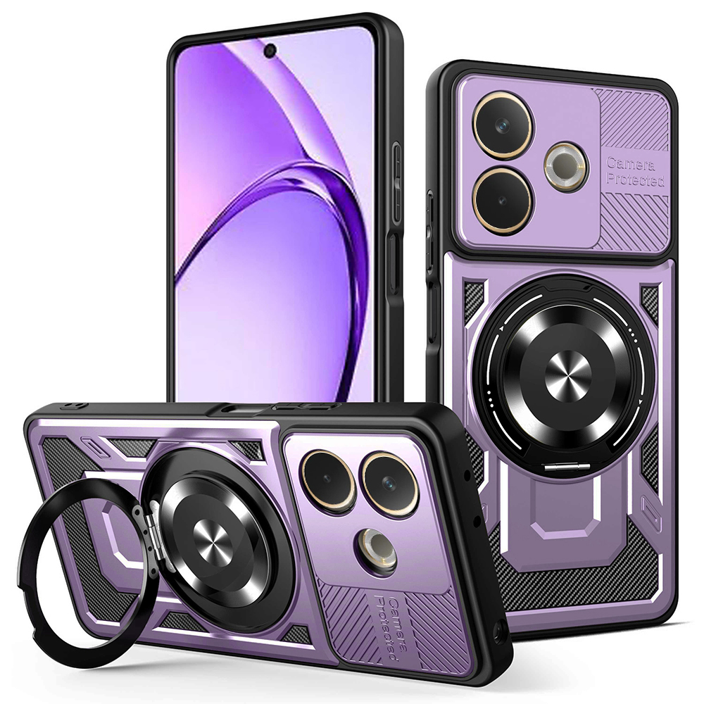 Techsuit - RuggedCam kryt pre Oppo A5 Pro 4G / A5 Pro 5G - fialový KF2353040