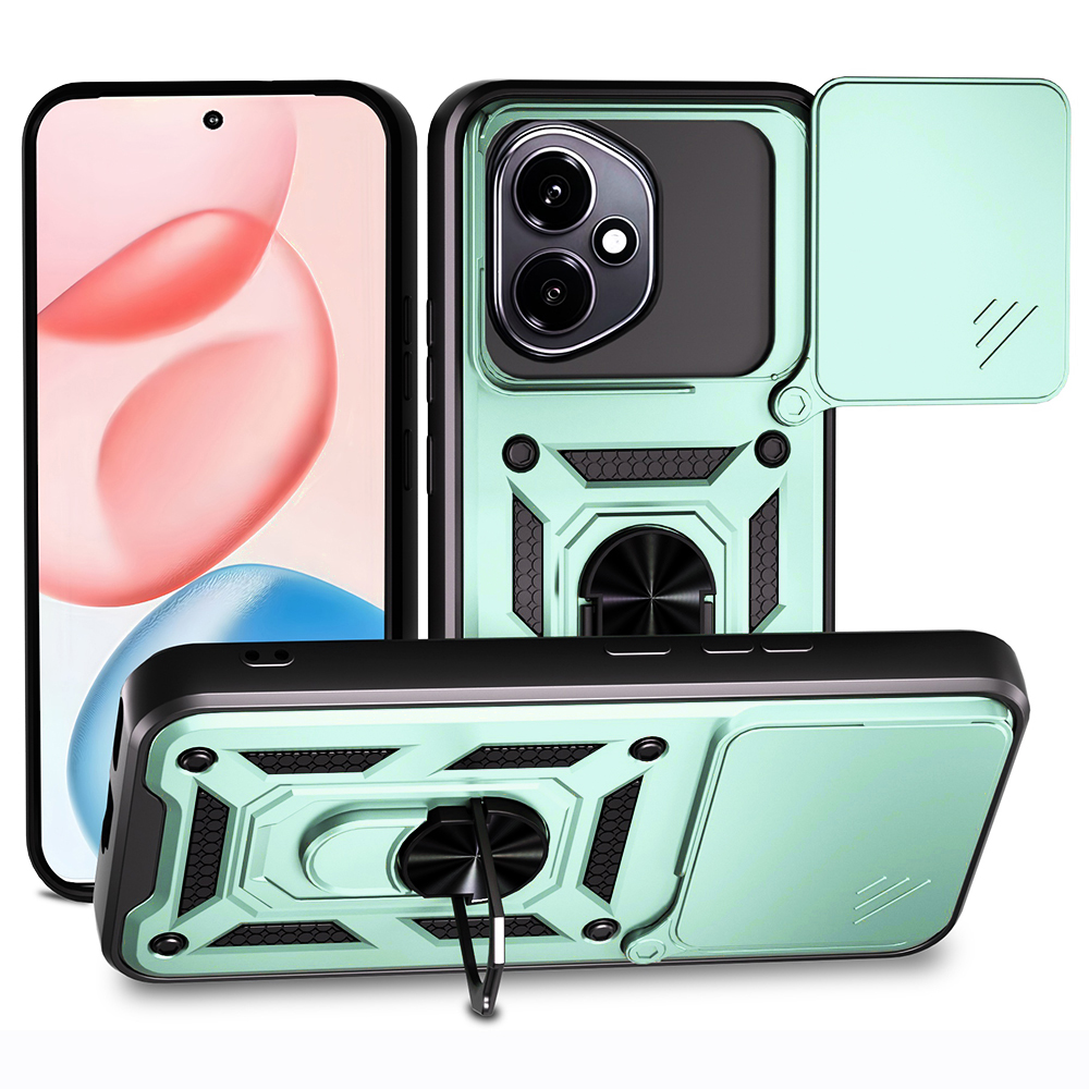Techsuit - CamShield Series kryt pre Honor 400 - zelený KF2353279