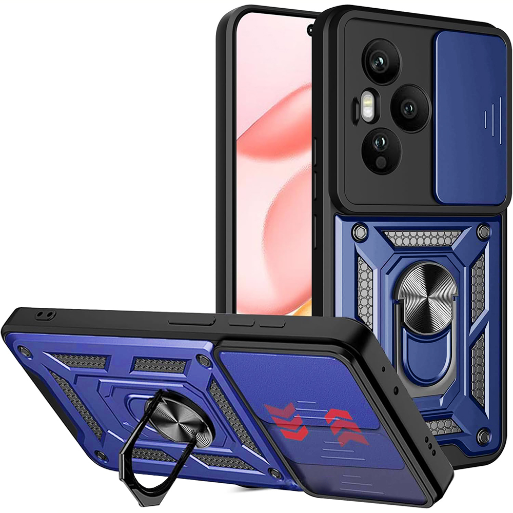 Techsuit - CamShield Series kryt pre Honor 400 Pro - modrý KF2353283