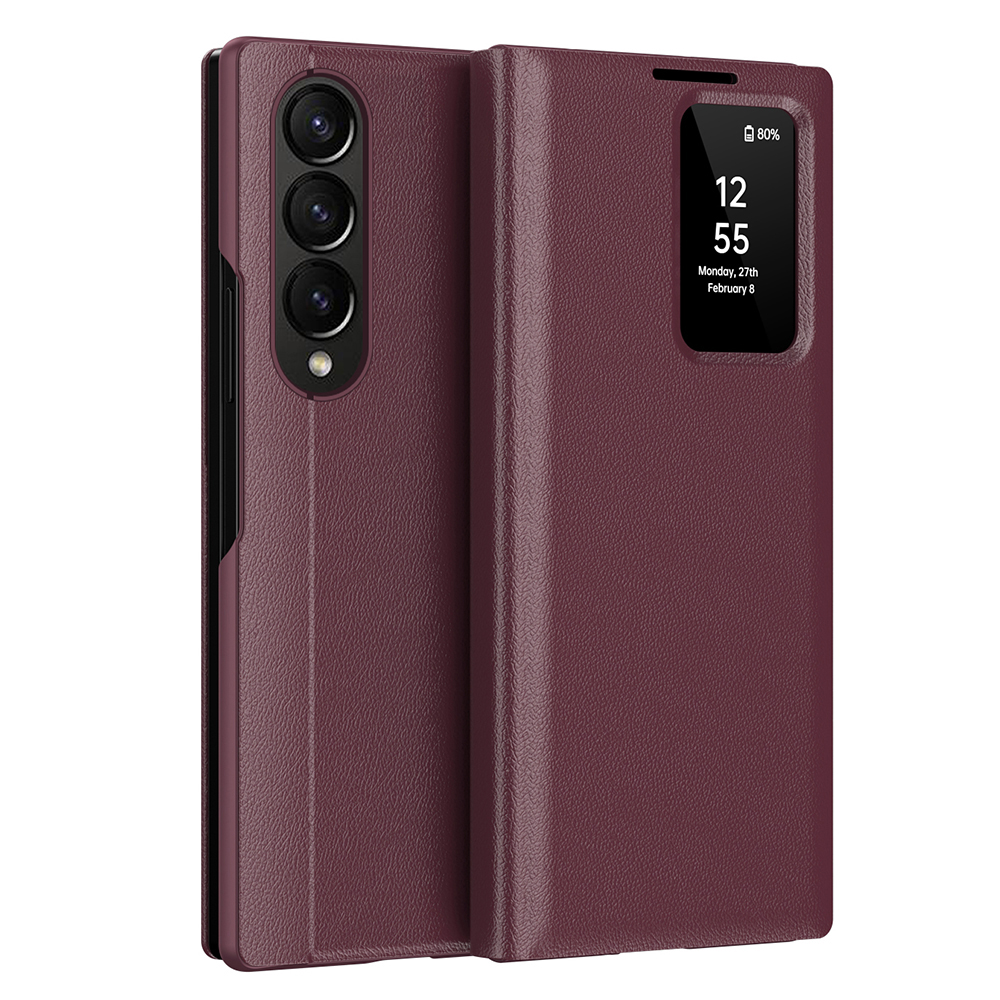 Techsuit - SmartView Series obal pre Samsung Galaxy Z Fold3 5G - červený KF2352133