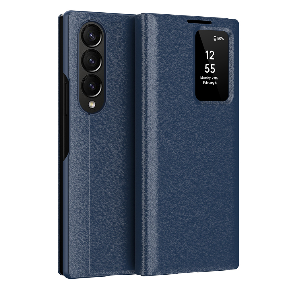 Techsuit - SmartView Series obal pre Samsung Galaxy Z Fold3 5G - modrý KF2352134