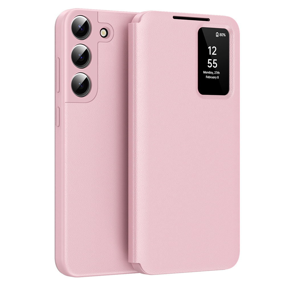 Techsuit - SmartView Series obal pre Samsung Galaxy S22 Plus 5G - ružový KF2352143