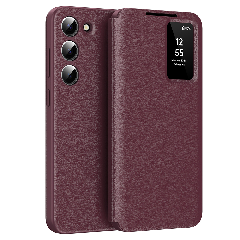 Techsuit - SmartView Series obal pre Samsung Galaxy S23 - červený KF2352163