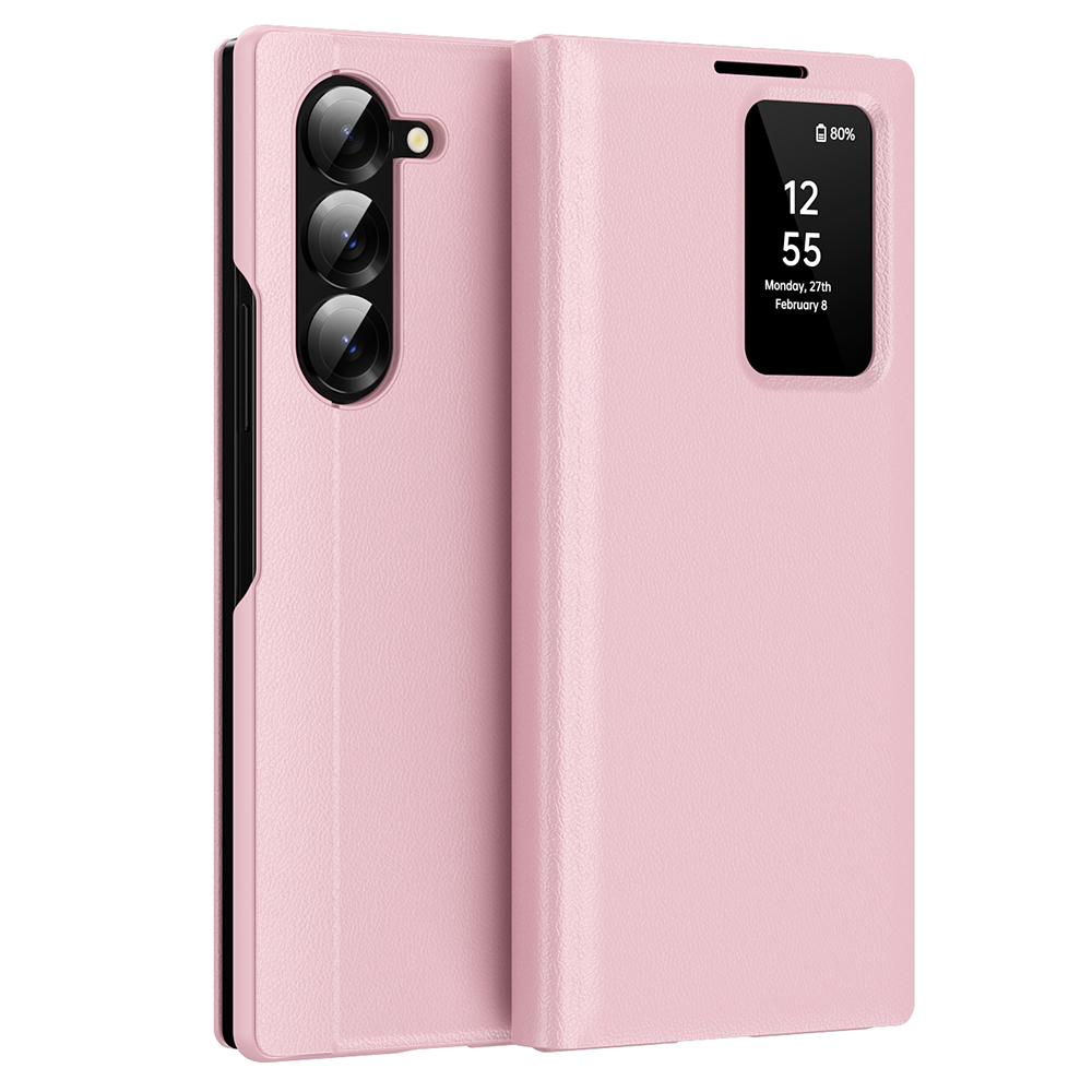 Techsuit - SmartView Series obal pre Samsung Galaxy Z Fold5 - ružový KF2352179