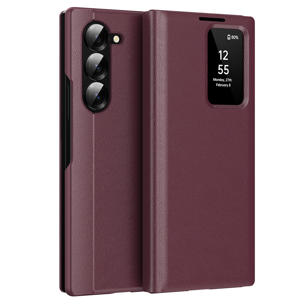 Techsuit - SmartView Series obal pre Samsung Galaxy Z Fold6 - červený KF2352217