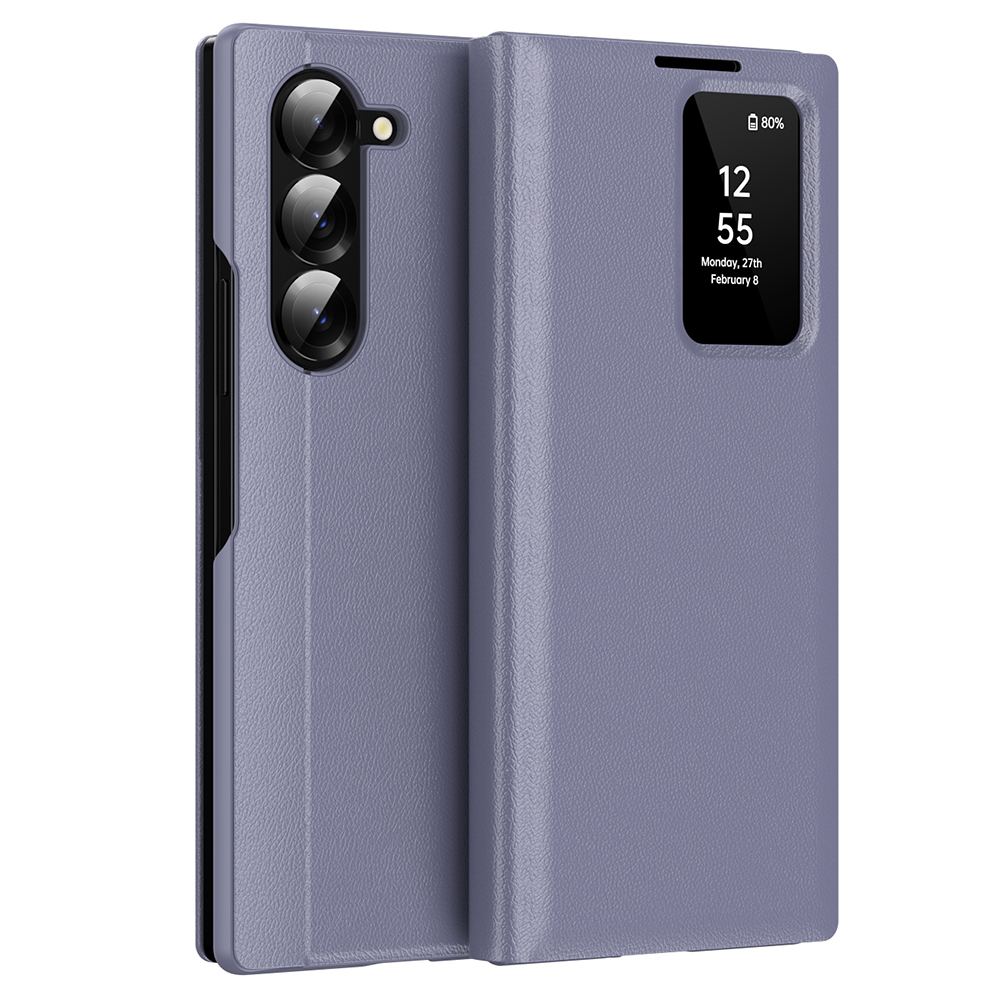 Techsuit - SmartView Series obal pre Samsung Galaxy Z Fold6 - fialový KF2352219