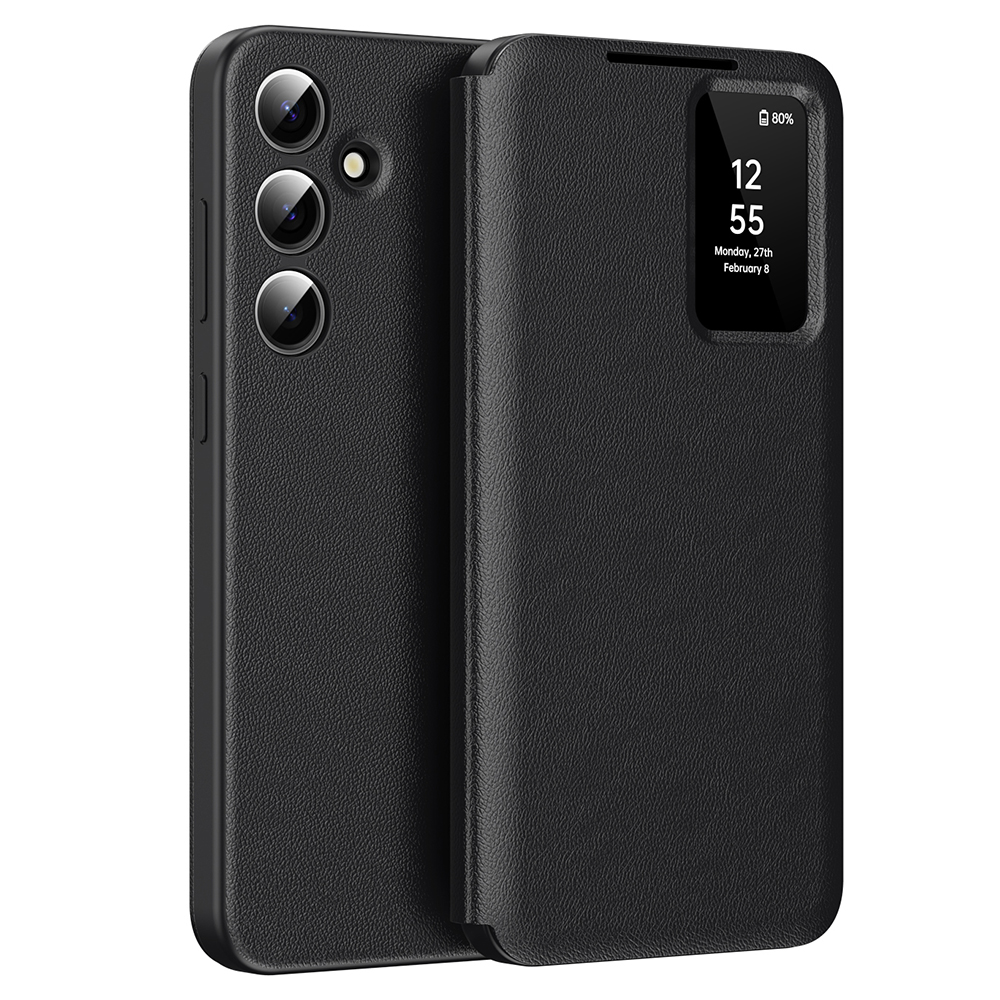 Techsuit - SmartView Series obal pre Samsung Galaxy S24 FE - čierny KF2352220
