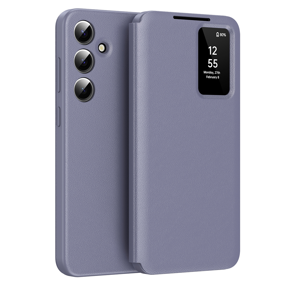 Techsuit - SmartView Series obal pre Samsung Galaxy S25 - fialový KF2352231