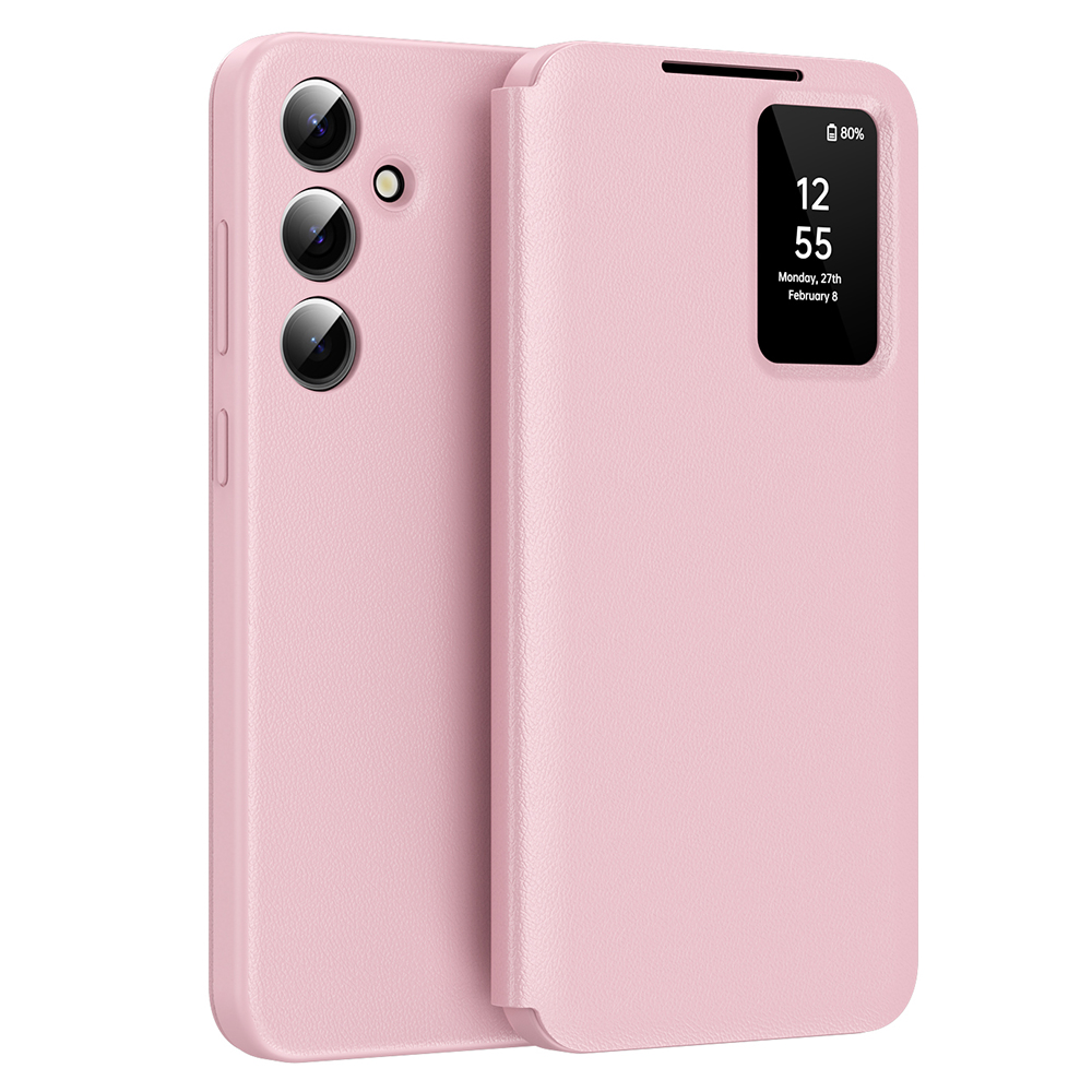 Techsuit - SmartView Series obal pre Samsung Galaxy S25 Plus - ružový KF2352233