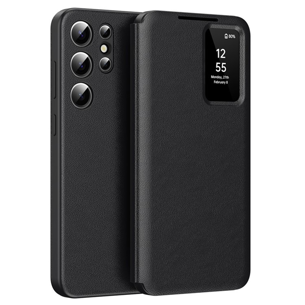 Techsuit - SmartView Series obal pre Samsung Galaxy S25 Ultra - čierny KF2352238
