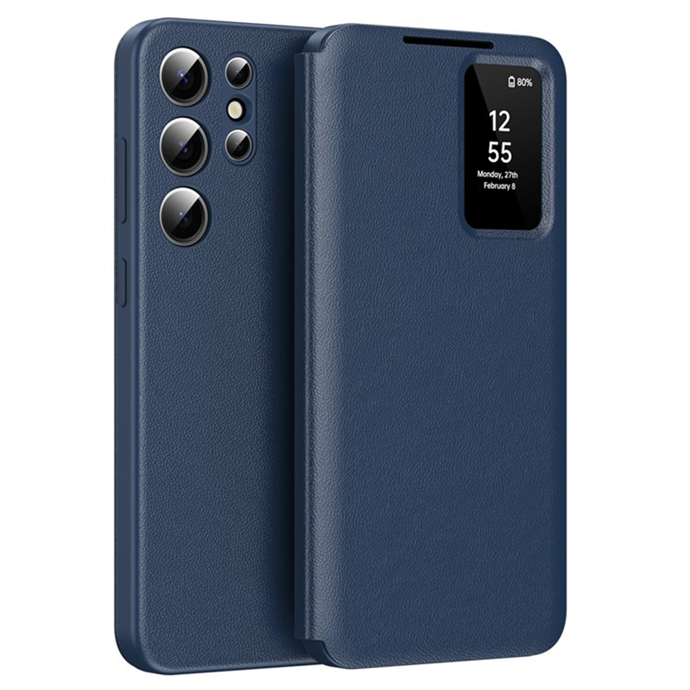 Techsuit - SmartView Series obal pre Samsung Galaxy S25 Ultra - modrý KF2352242