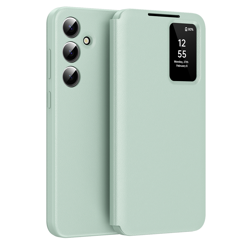 Techsuit - SmartView Series obal pre Samsung Galaxy A56 5G - zelený KF2352246
