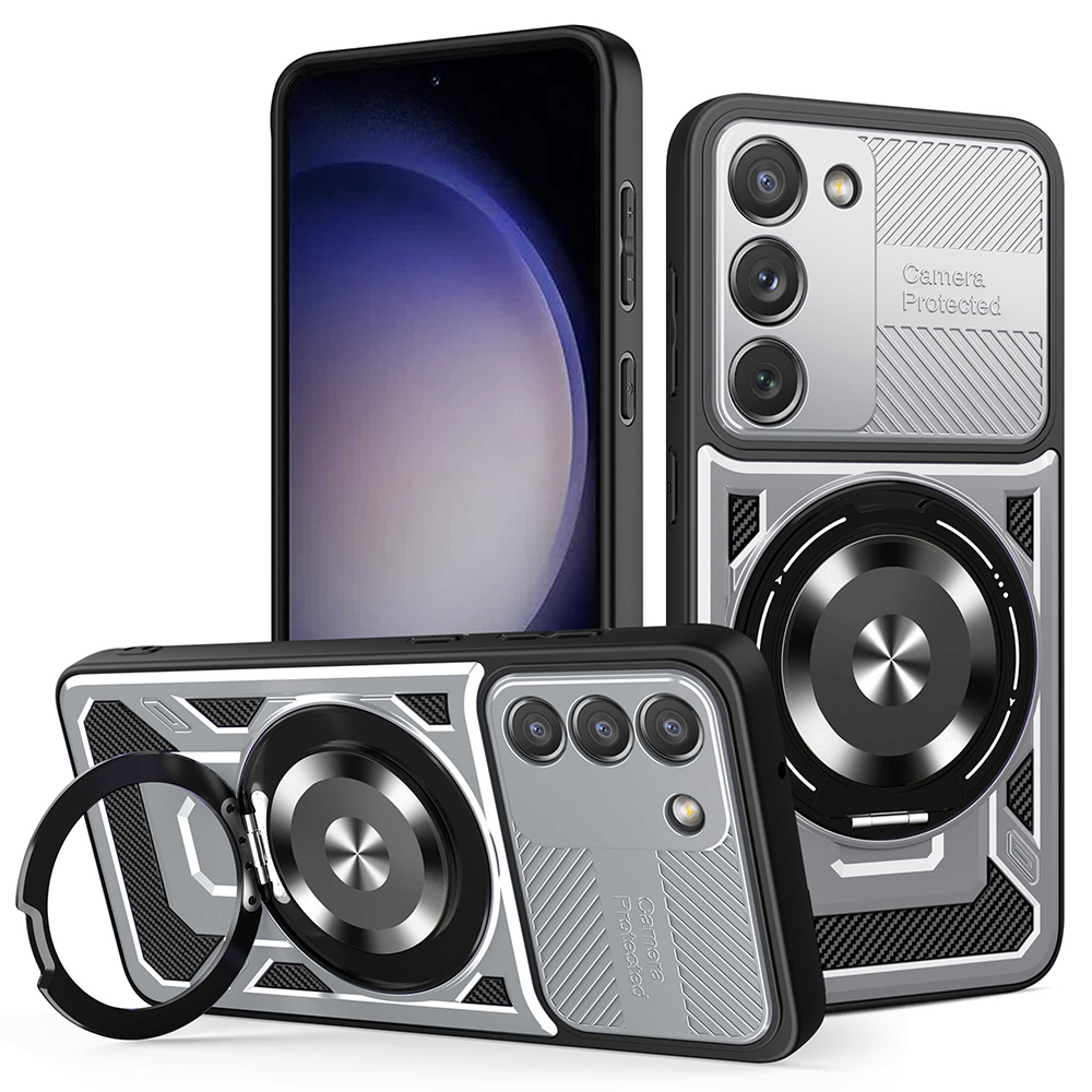 Techsuit - RuggedCam kryt pre Samsung Galaxy S23 - sivý KF2353059