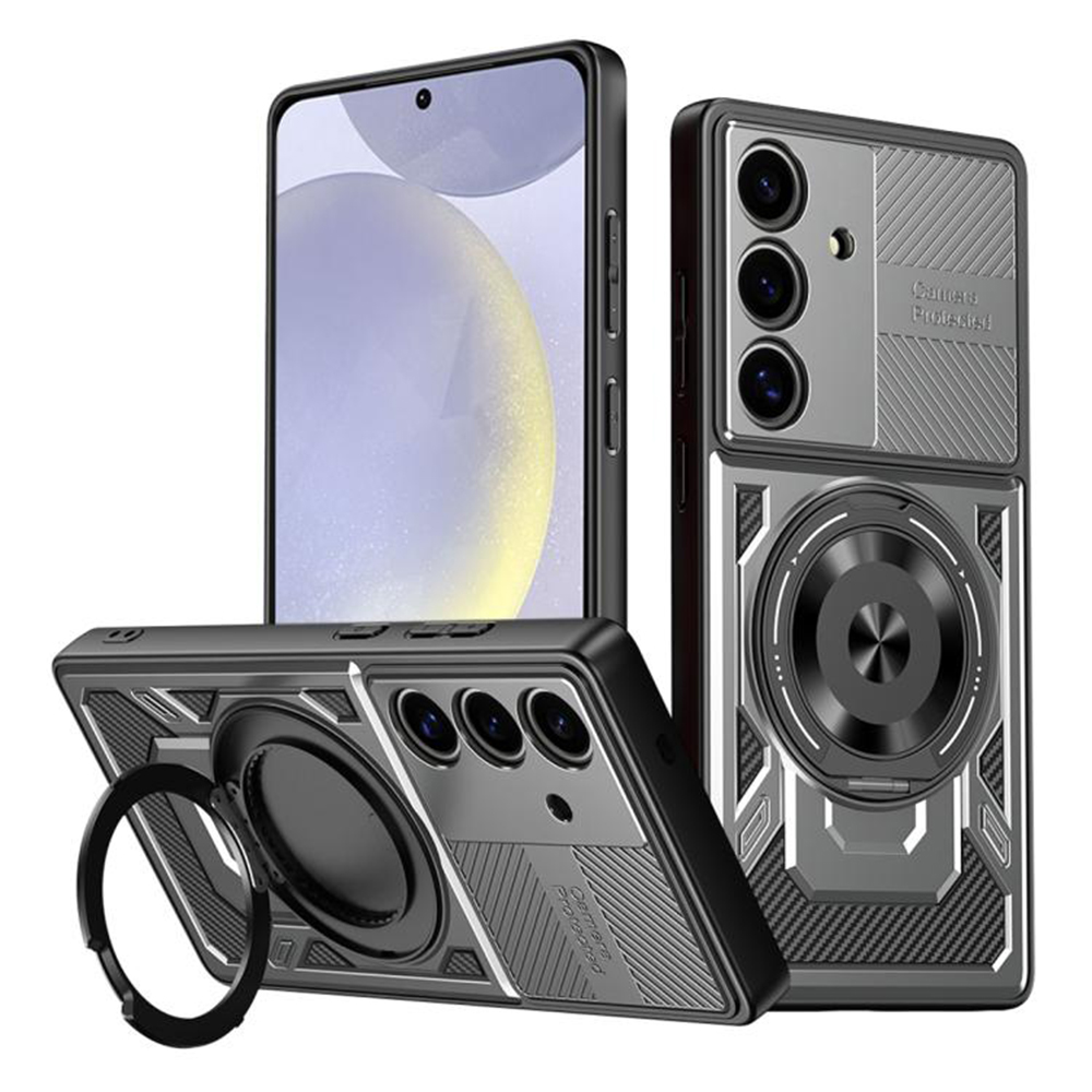 Techsuit - RuggedCam kryt pre Samsung Galaxy S24 / S25 - sivý KF2353083