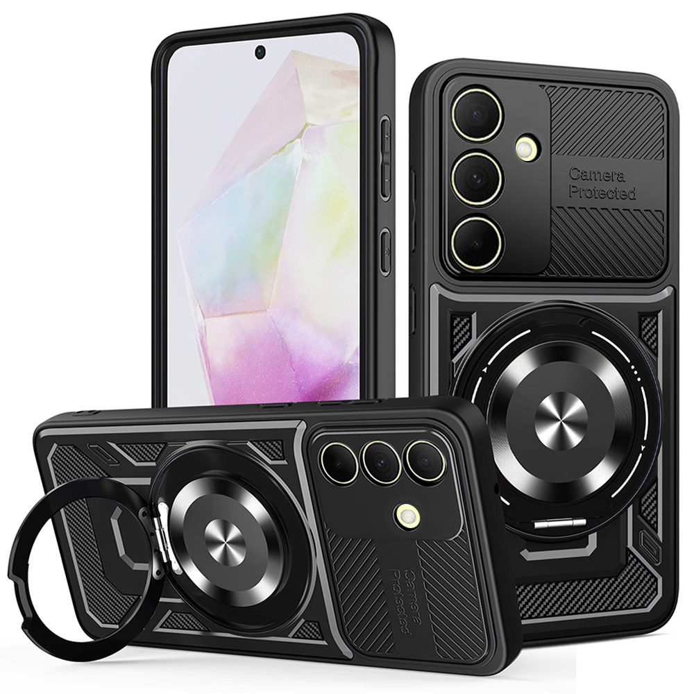 Techsuit - RuggedCam kryt pre Samsung Galaxy A35 5G - čierny KF2353085