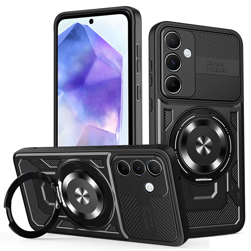 Techsuit - RuggedCam kryt pre Samsung Galaxy A55 5G - čierny KF2353089