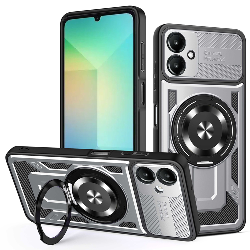 Techsuit - RuggedCam kryt pre Samsung Galaxy A06 - sivý KF2353099