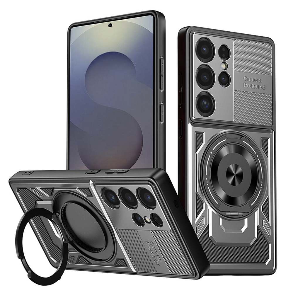 Techsuit - RuggedCam kryt pre Samsung Galaxy S25 Ultra - sivý KF2353107
