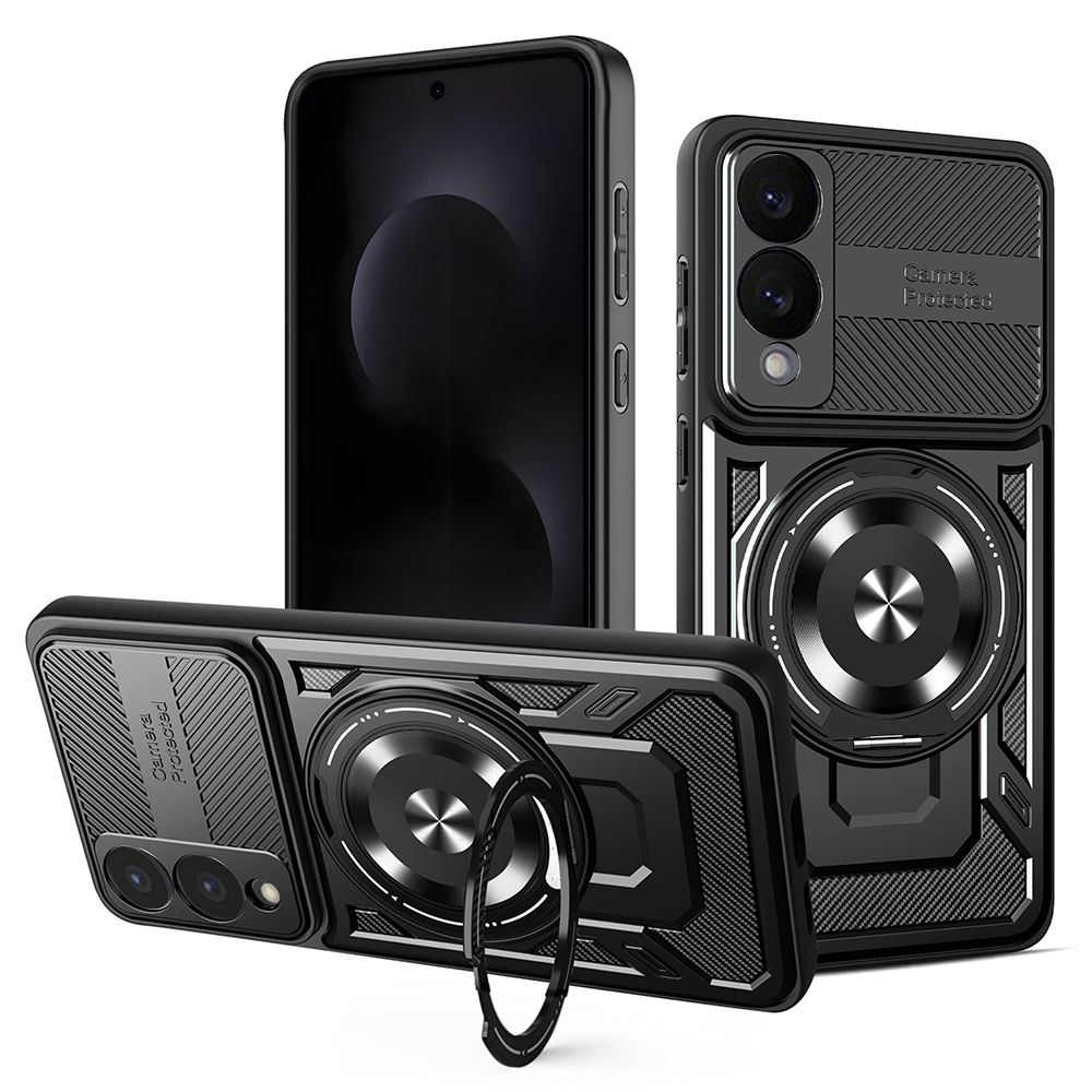 Techsuit - RuggedCam kryt pre Samsung Galaxy S25 Edge - čierny KF2353117
