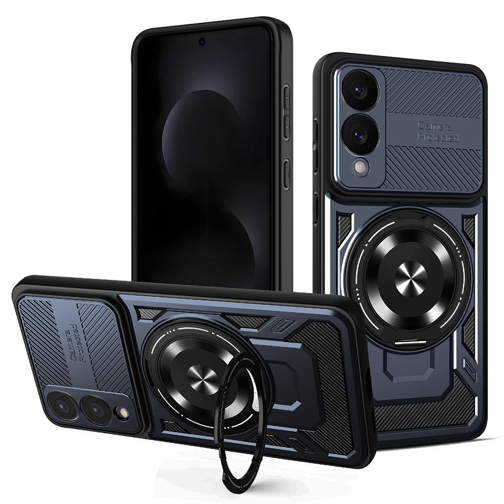 Techsuit - RuggedCam kryt pre Samsung Galaxy S25 Edge - modrý KF2353118
