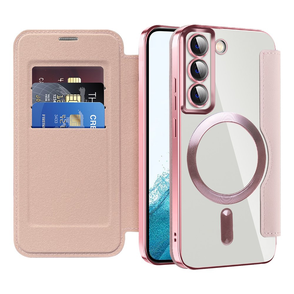 Techsuit - SmartMag Book Case - Samsung Galaxy S22 5G - Pink KF2351907
