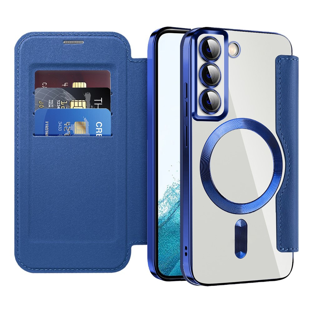 Techsuit - SmartMag Book Case - Samsung Galaxy S22 5G - Blue KF2351910