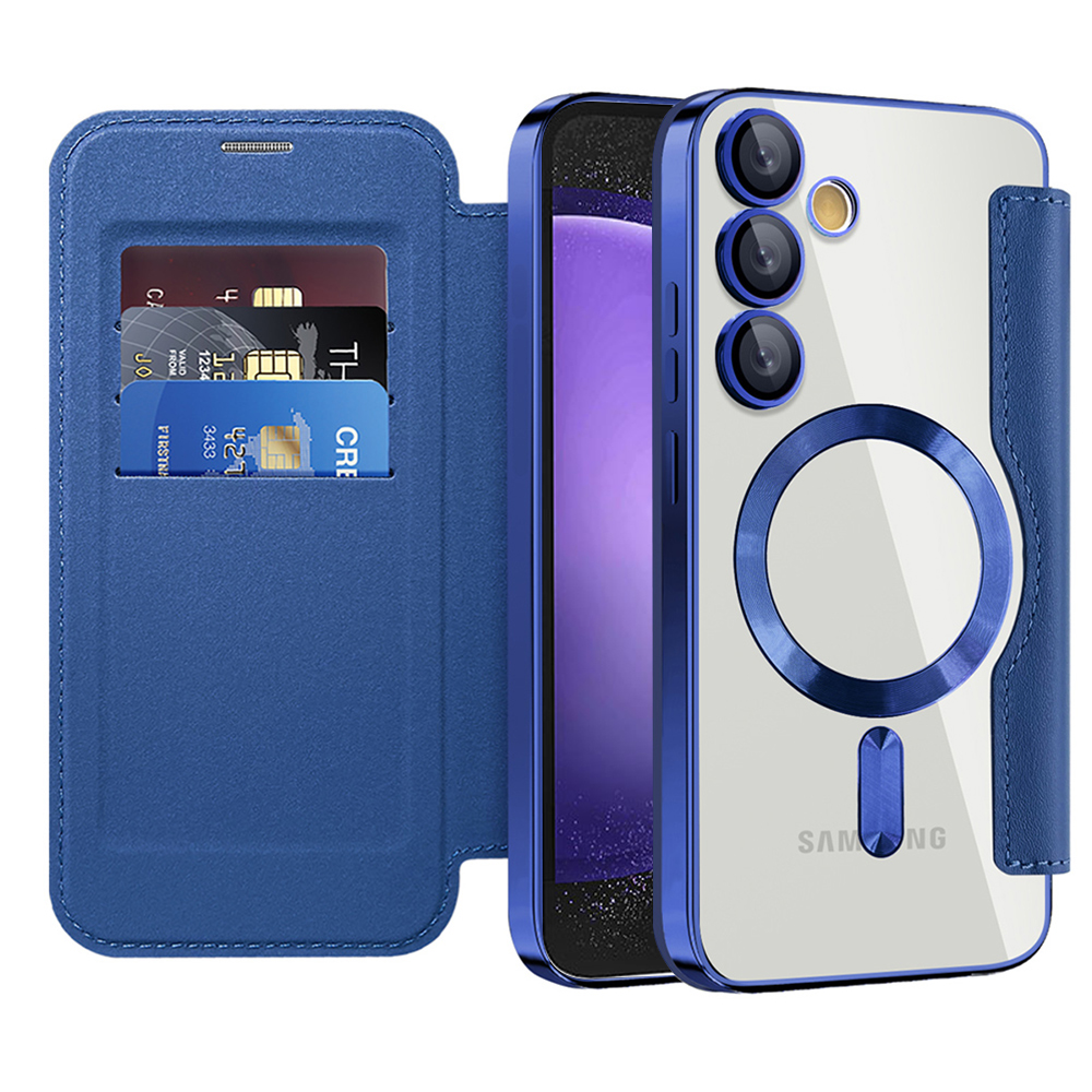 Techsuit - SmartMag Book Case - Samsung Galaxy S23 FE - Blue KF2351958