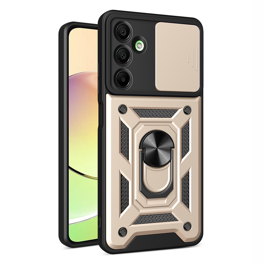 Techsuit - CamShield Series ochranný kryt pre Samsung Galaxy A16 4G / A16 5G - zlatý KF2352908