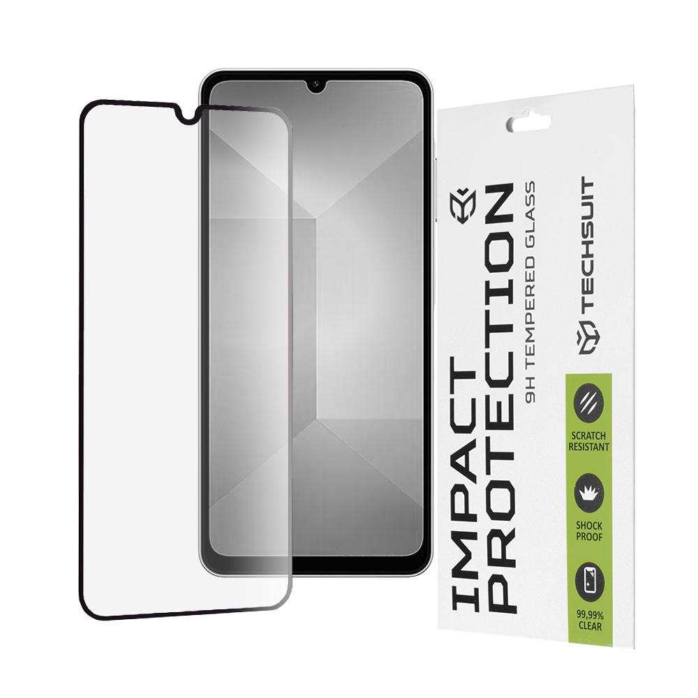 Techsuit - 111D Full Cover / Full Glue ochranné sklo na Samsung Galaxy A17 5G - čierna KF2349928