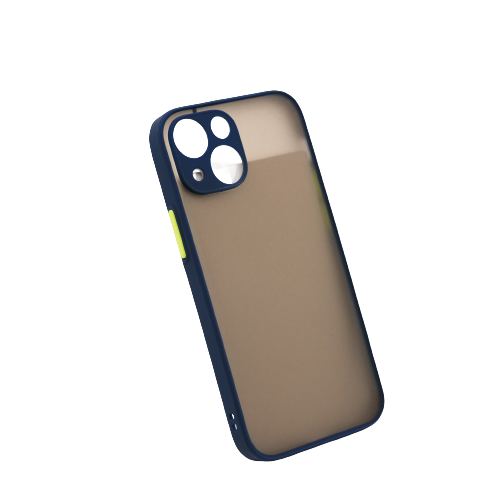E-shop Bomba Kvalitný TPU obal matný pre iPhone - modrá Model iPhone: iPhone 13 Mini