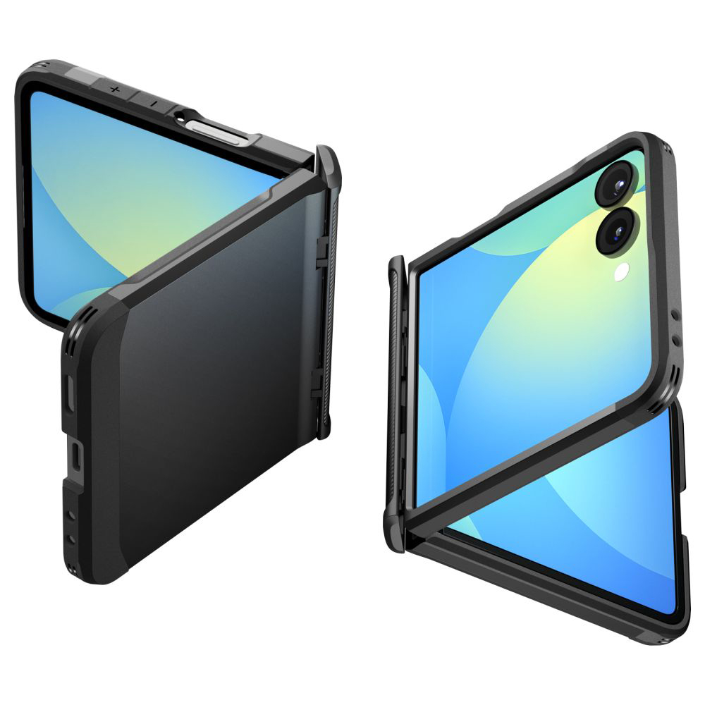 Spigen - Slim Armor Pro MagSafe ochranný obal na Samsung Galaxy Z Flip7 - čierne KF2353709