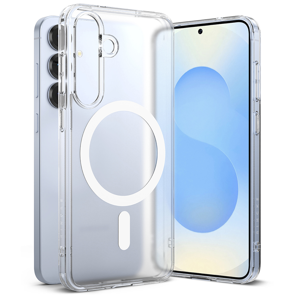 Ringke - Fusion MagSafe ochranný obal na Samsung Galaxy S25 – matný číry KF2349783