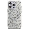 Karl Lagerfeld - IML MagSafe Karl Script Pattern ochranný obal na iPhone 16 Pro Max – biela