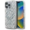Karl Lagerfeld - IML MagSafe Karl Script Pattern ochranný obal na iPhone 16 Pro Max – biela