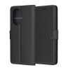 Techsuit – Leather Folio knižkové puzdro na Honor 400 – čierne