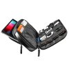 Tomtoc – Explorer Accessories Pouch puzdro na príslušenstvo s viacerými vreckami, 8.3″ – čierne