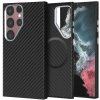Techsuit – CarbonHalo MagSafe obal na Samsung Galaxy S22 Ultra 5G – čierny