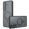 Techsuit – PureFrost MagSafe obal na Samsung Galaxy S24 FE – matný čierny