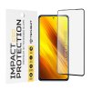 Techsuit – ESD ochranné tvrdené sklo na Xiaomi Poco X3 / Poco X3 NFC / Poco X3 Pro – čierne