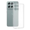 Techsuit – Clear Silicone obal na Motorola Moto G56 – priehľadný