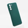 Liquid silikónový obal pre Samsung - tmavo zelený