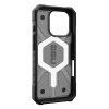 UAG - Pathfinder Clear MagSafe ochranný obal na iPhone 17 Pro Max – popolavý